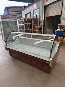 New Type Air Cooling Commercial <strong>Chiller</strong> Seafood Display Freezer Deli Refrigerator Cooked Food Display Freezer Meat Cooler