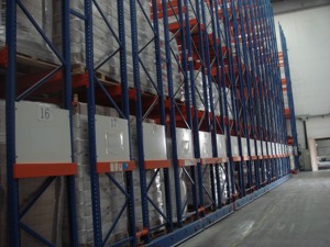 Electrical Control Heavy Duty Warehouse Storage Mobile Pallet Racking System - Product Image 3