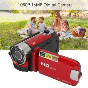 1080P 16MPデジタルカメラ2.4インチ回転可能スクリーンズームHDビデオレコーダー充填ライトCCDセンサーSDメモリカムコーダー - Product Image 4