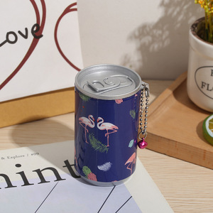 Vasilhas personalizadas dos tecidos molhados da garrafa do curso Mini cilindro do metal pode toalhetes molhados sanitários dos cuidados com a pele - Product Image 2