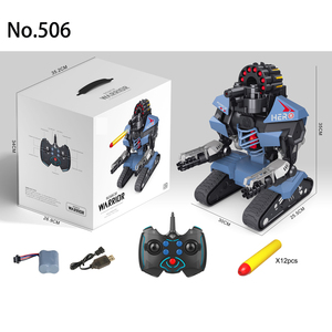 GOWO 2.4Ghzリモコンスタントロボットソフト弾丸トラック対ロボットライブ火灾バトル楽しいおもちゃ子供のため - Product Image 3
