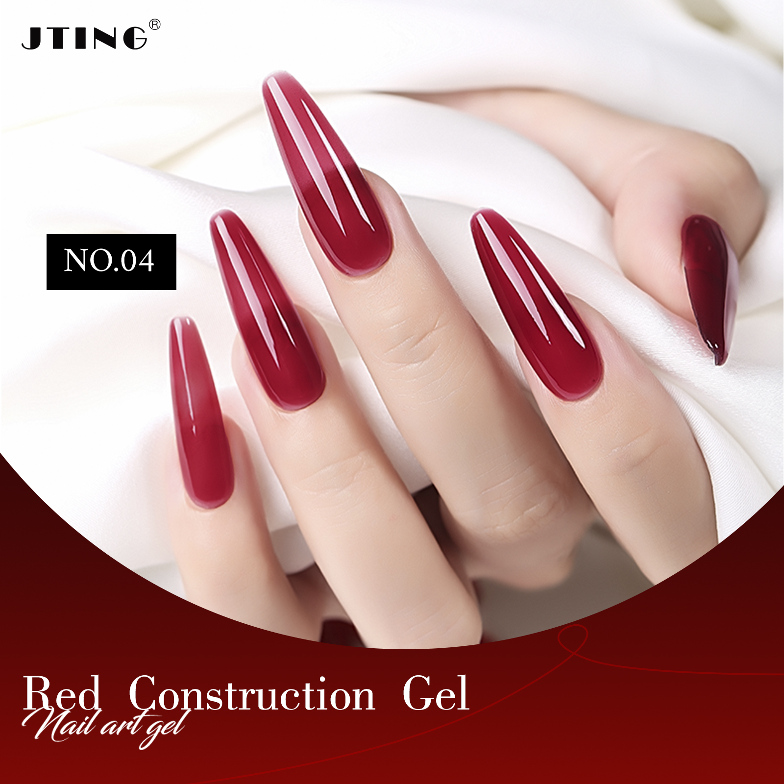 Red Construction Gel #04