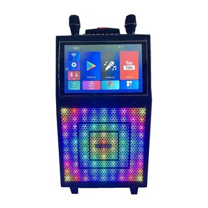 2023 New Product Trolley <strong>Speaker</strong> with Touch Screen with HDIM <strong>Output</strong>/Audio in and Out Wifi <strong>Connection</strong> - Product Image 1