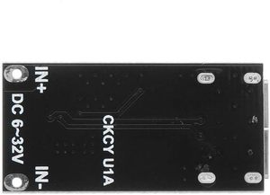 シングルUSB充電コンバータボードDC-DCパワーバックモジュール6V-32V12V24V高速充電QC3.0電子部品 - Product Image 3