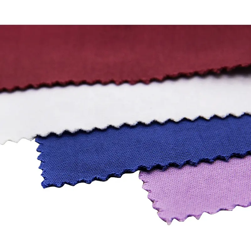 Fabricante al por mayor de alta calidad 100 algodón tejido entrelazado para uniforme escolar ropa deportiva