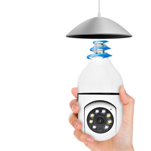 Домашняя умная Беспроводная лампочка Ip Hd 360 градусов наблюдения Ptz безопасности Wifi Cctv сетевая камера 8 - Product Image 2