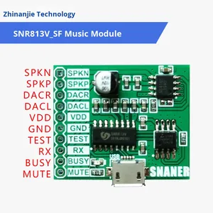 IC programables USB personalizables de 8MB, módulo de sonido de música de voz, Chip para tarjetas de felicitación, botón pulsador, opción de regalo - Product Image 3