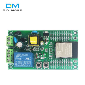 ESP32 tek röle geliştirme kurulu AC90-250V ESP32 geliştirme kurulu I/O Port UART programı indir portu 4M bayt flash