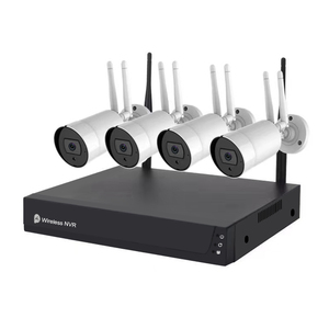 H.264双向音频2MP 4CH防水无线安全套件系统wifi CCTV摄像机，带nvr - Product Image 2