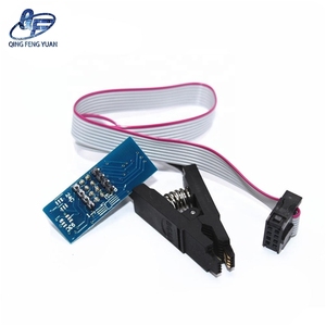 For SOIC8 SOP8 <strong>Flash</strong> <strong>Chip</strong> IC Test Clip SPI Cable <strong>Programmer</strong> TL866A/C Wide SOP16 Pitch 1.27mm Programming Clip Ic Test Socket
