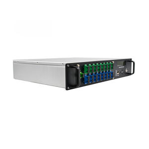 Hochleistungs-16-Port-23DB-WDM-Glasfaserverstärker CATV 1550NM EDFA mit Multi ausgang für IP 4G TCP-Netzwerke