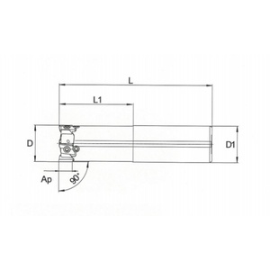 FMP-BE Shell Shank and Screw on Milling <strong>Cutters</strong> Face Milling <strong>PCD</strong> PCBN Insert Aluminium Alloy Milling <strong>Cutter</strong> - Product Image 3