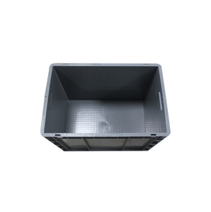 600x400x340mm Plastic Boxes Logistics Nestable and <strong>Stackable</strong> <strong>Crate</strong> Industrial Plastic Box Custom <strong>Size</strong> Solid EU Box 2.4KG CN;JIA - Product Image 6