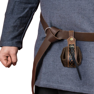 Medieval Vintage Cross-Border Multi-Plataforma Venta caliente Bolso con cordón Monedero Cintura Anillo Cinturón Piezas de accesorios para disfraces