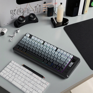 High-End Ergonomic Gaming <strong>Keyboard</strong> 81keys DKL <strong>Size</strong> Dual Color Injection Low High <strong>Keys</strong> Membrane for Comfortable <strong>Computer</strong> PC Gamer - Product Image 5