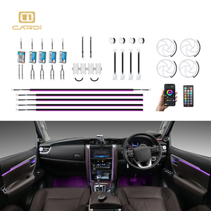 'CARDI' K3 için evrensel şerit LED kiti araç modifikasyonu ortam ışıkları araç aksesuarları kitleri için yeni otomatik Retrifit kullanımı - Product Image 2