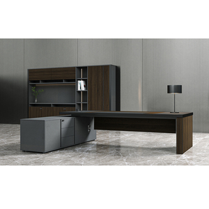 <strong>Durable</strong> Modern <strong>Executive</strong> <strong>Computer</strong> Desk Big Size Office Table with Modular Design Made of MFC - Product Image 2