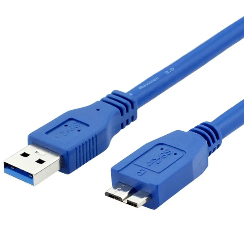 Cable de disco duro externo, usb 3,0 A macho A micro b macho