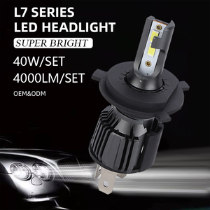 หลอดไฟ LED CANbus 40W H4นำ carro สำหรับรถยนต์ไฟสูงต่ำไฟหน้า LED H7หลอดไฟ LED - Product Image 2