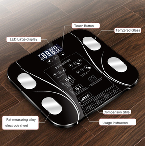 Elektronik tartı akıllı tartı insan şarj basit tartı tartı ev yağ vücut yağ ölçüm ölçeği - Product Image 2