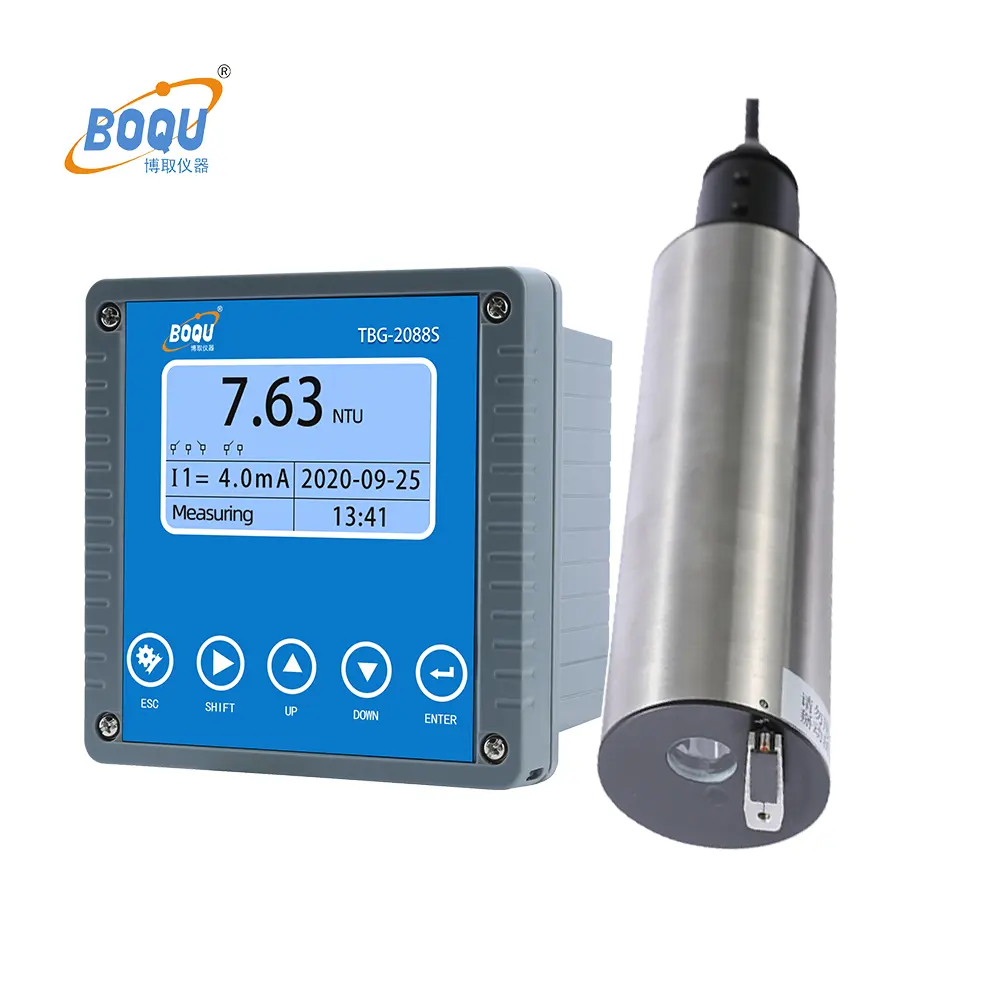 TBG-2088S производственная промышленная вода 0,01-4000 NTU онлайн качество воды mlss ntu измерение