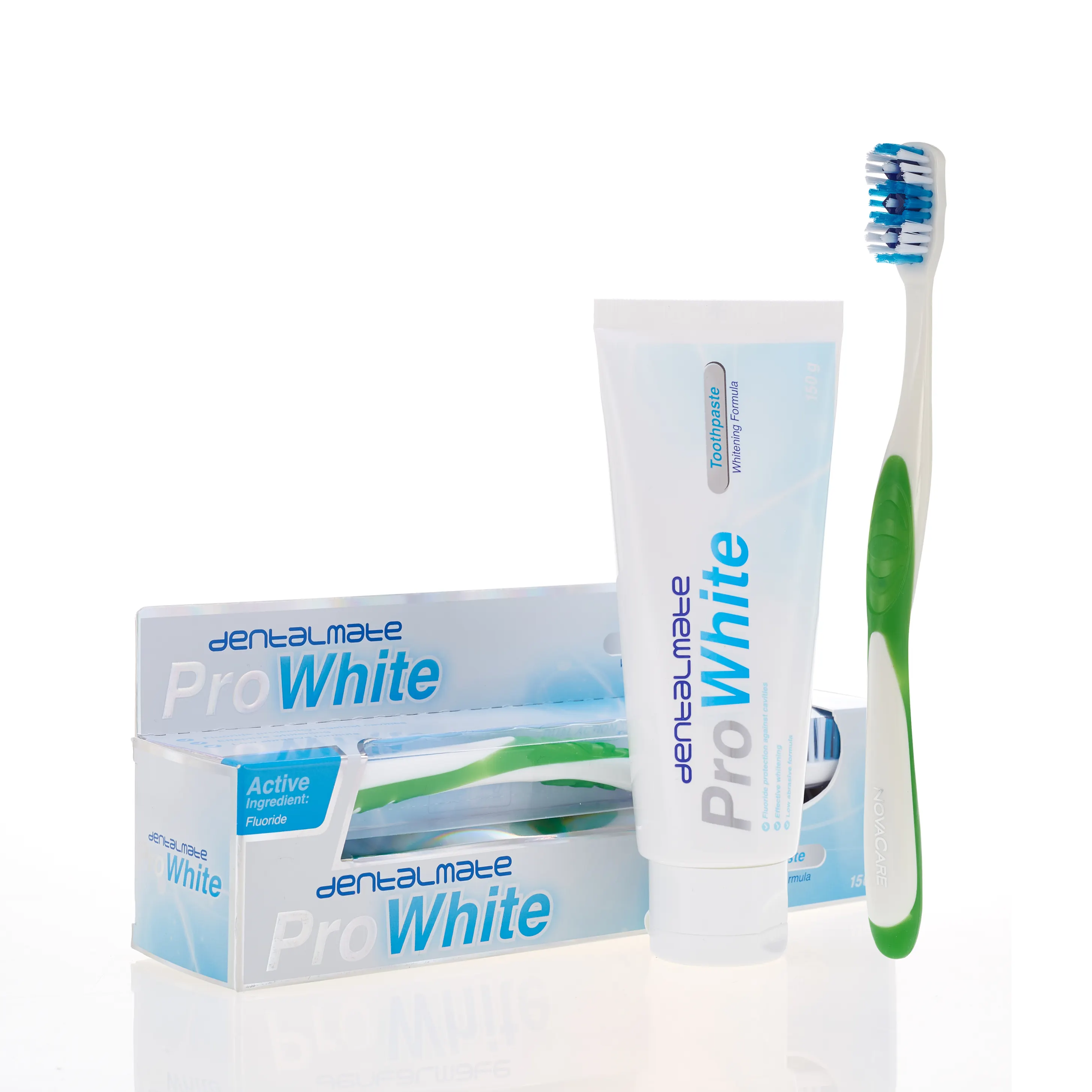 OEM fluoruro rimozione macchie sbiancamento dei denti casa spazzolino dentale dentifricio produttore