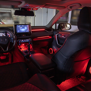 2020สำหรับโตโยต้า RAV4 2023 LED ภายในรถยนต์อัปเกรดไฟซิมโฟนีสีวิเศษพร้อมไฟส่องสว่างโดยรอบที่มีสีสัน - Product Image 4