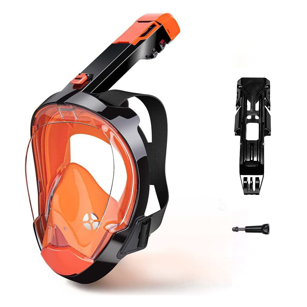 Noir Orange + Supports pour caméra