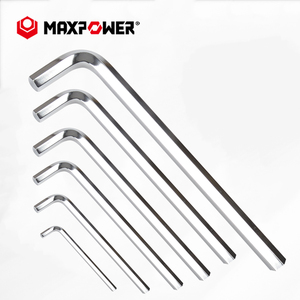 Maxpower 9 adet farklı boyut Allen anahtarı anahtarı seti Crv çelik Hex anahtar - Product Image 5