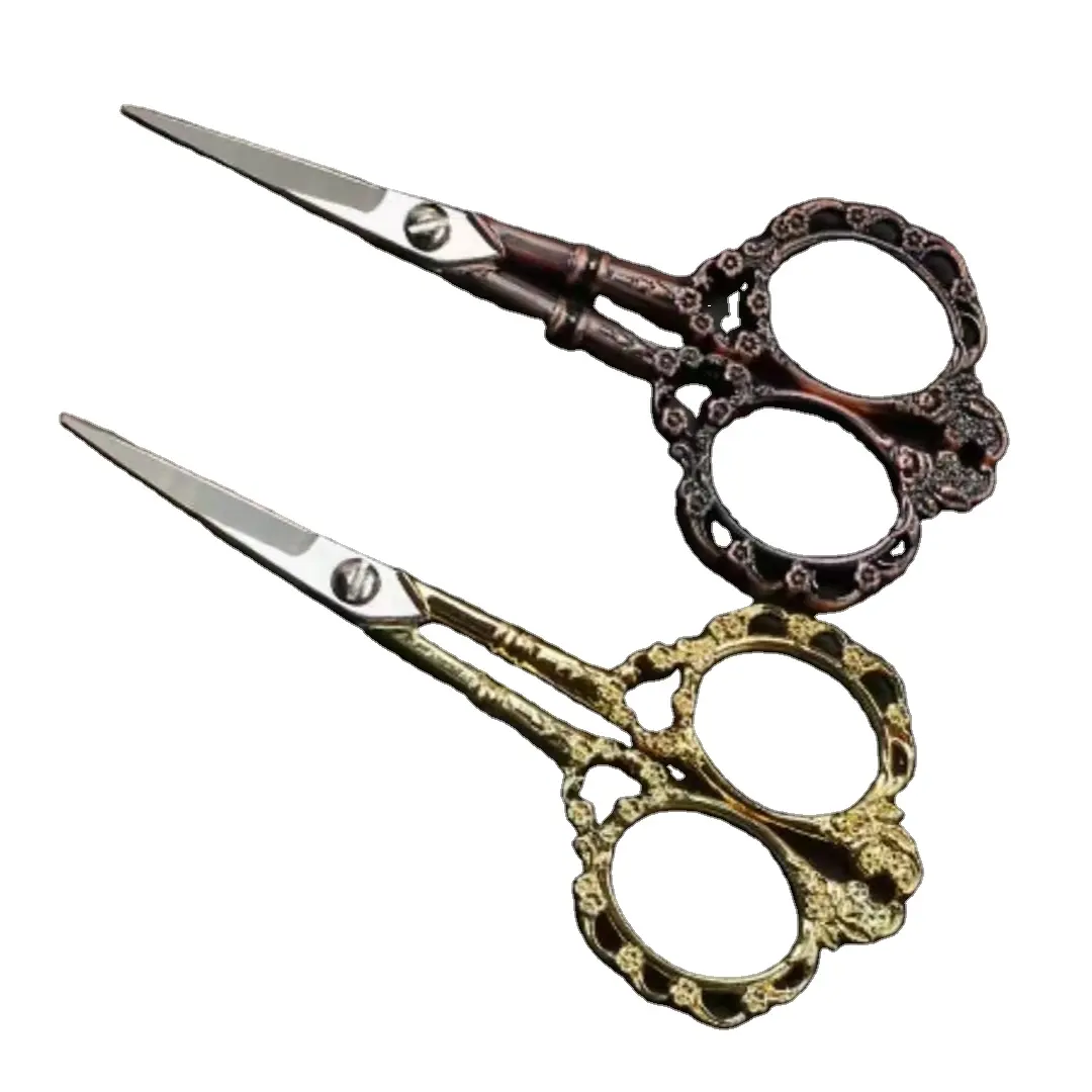 ZINC ALLOY handle craft scissors household small yarn scissors mini scissors 1.5MM 2CR13