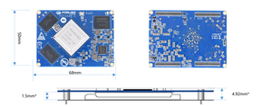 RK3588J Industriequalität RK3588 ARM SoM Rockchip Android Linux Kernplatine CPU-Modul - Product Image 2