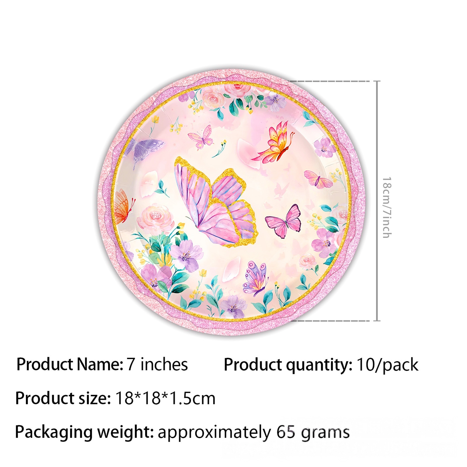 7-inch disc-10PCS-Pink