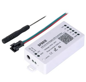WS2812B WS2811 Controller WiFi LED, controllo App iOS Android DC 5V ~ 24V SP801E Driver LED per luce modulo digitale - Product Image 2