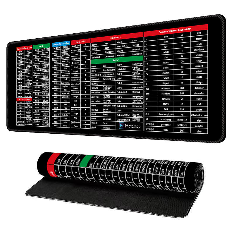 Touches de raccourci anglais G2-3008003mm