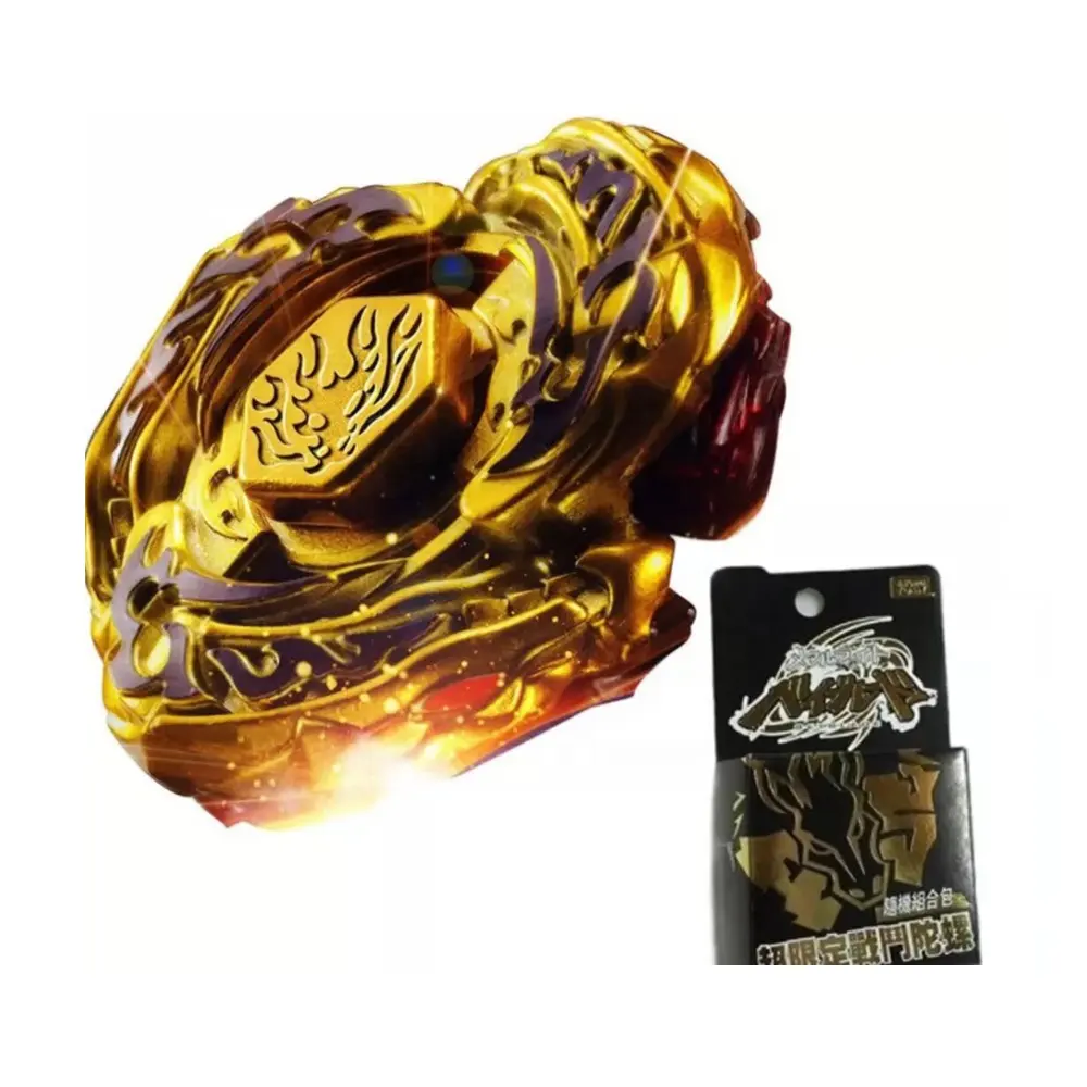 Set giroscopico in metallo Fusion Burst launcher battaglia autentico Fidget Beyblade espositore in plastica trottola in metallo giocattoli per bambini