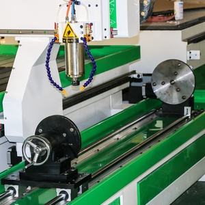 <strong>Cnc</strong> <strong>Router</strong> 4 Axis Woodworking Wood <strong>Cnc</strong> <strong>Router</strong> Carving Machine with Rotary - Product Image 5
