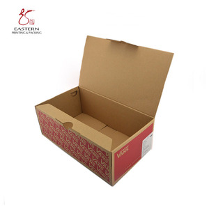 Stock mailing semplici scatole di cartone ondulato bianco carta artigianale cassetta postale di spedizione locale - Product Image 5