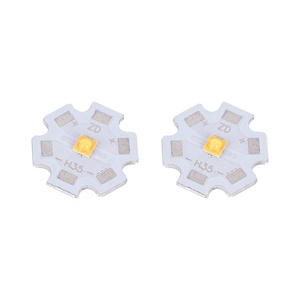 20mmハイパワーLEDチップ3Wホワイト高性能発光ウォームホワイトレッド & グリーン1W & 5Wパワー3V入力電圧