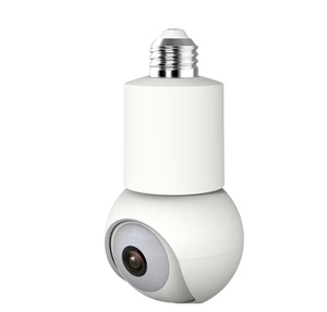 Tuya wifi e27 מצלמה אבטחה הנורה 4mp 4x זום דיגיטלי צבע מלא חזון אי תנועה אנושית לזהות מצלמה מעקב
