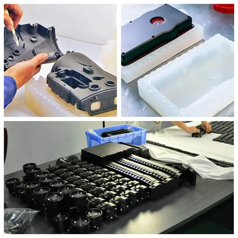 Productos de plástico personalizados moldes de Resina de silicona fabricante de moldes de inyección de plástico
