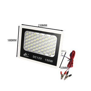 100Wヨウ素タングステンランプ,プラスチックラインクリップ付き12V LED電球ライト倉庫用IP66定格 - Product Image 5