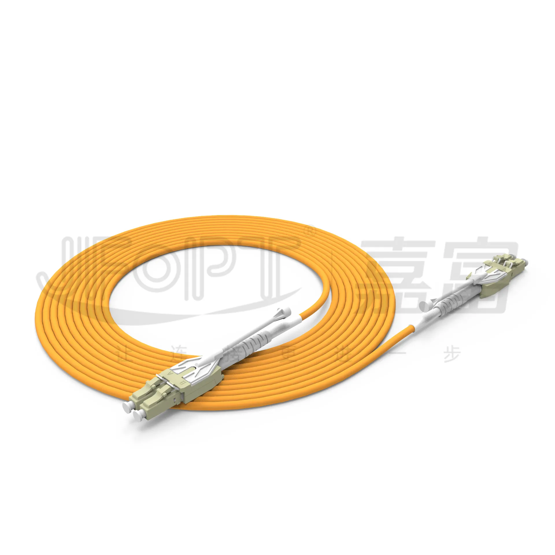 Venta caliente LC Cable de conexión de fibra óptica OM3 OM4 Precio de fábrica Simplex Duplex LC APC Cable óptico de caída de puente de fibra de modo único