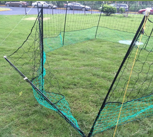 Rete da Pesca multifilamento in HDPE Pesca 9PLY Green Fish Mesh Style Knot Plastic Color