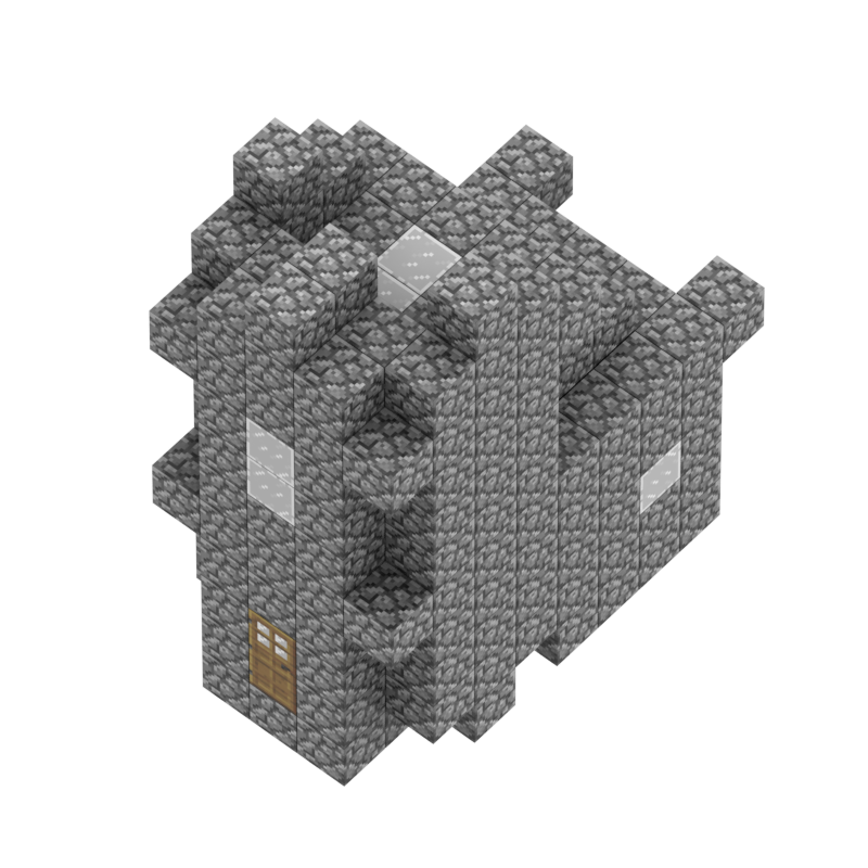 T022-church (217pcs) comes with 6 figurines