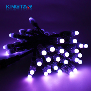 12MM indirizzabile RGB LED Pixel modulo digitale sogno colore diffuso con filo nero IP68 luci di grondaia - Product Image 3
