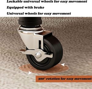 Modern 2 katmanlı ahşap uç masa sehpa ve mobil içecek sepeti ev haddeleme depolama tekerlekler ile - Product Image 3