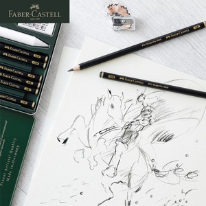 F-aber-Castell mat kroki kalem sanat grafit gölgeleme kroki için siyah kurşun tasarım yazma çizim grafit kalemler malzemeleri - Product Image 3