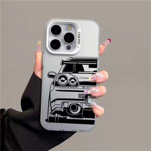 Popüler araba desen baskılı cep telefonu kılıfı sert PC anti-damla kapak için Oppo bulmak X8s + X8s X8 Ultra X8 Pro X8 - Product Image 1