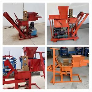 The Manufacturer Supports Customized <strong>Clay</strong> Interlocking Brick Making Machines with Diesel, Hydraulic, and <strong>Manual</strong> Versions - Product Image 4