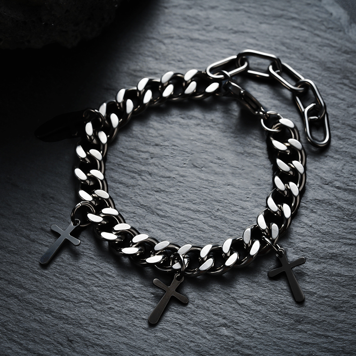 black bracelet